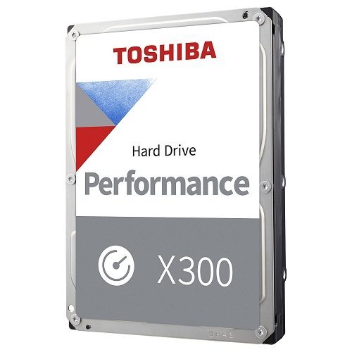 Hard Disk Drive TOSHIBA Performance X300 3.5'' HDD 8TB 7200RPM SATA 6Gb/s 25MB | HDWR480EZSTA