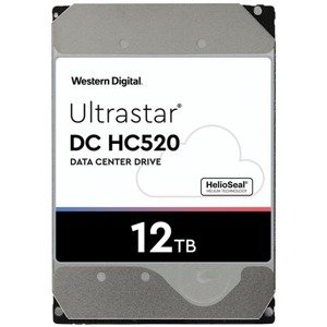 Hard Disk Drive Western Digital Ultrastar DC HC520 (He12) 3.5'' HDD 12TB 7200RPM SATA 6Gb/s 256MB | 0F30141
