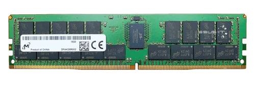 Memory RAM 1x 32GB Micron DDR4 1Rx4 2933MHz PC4-23400 ECC REGISTERED  | MTA18ASF4G72PZ-2G9