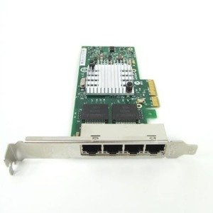 Network Card HPE 593743-001 4x RJ-45 PCI Express 1Gb