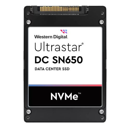 SSD disk Western Digital Ultrastar SN650 15.36TB U.3 NVMe  TLC 3D-NAND | 0TS2375 WUS5EA1A1ESP5E3